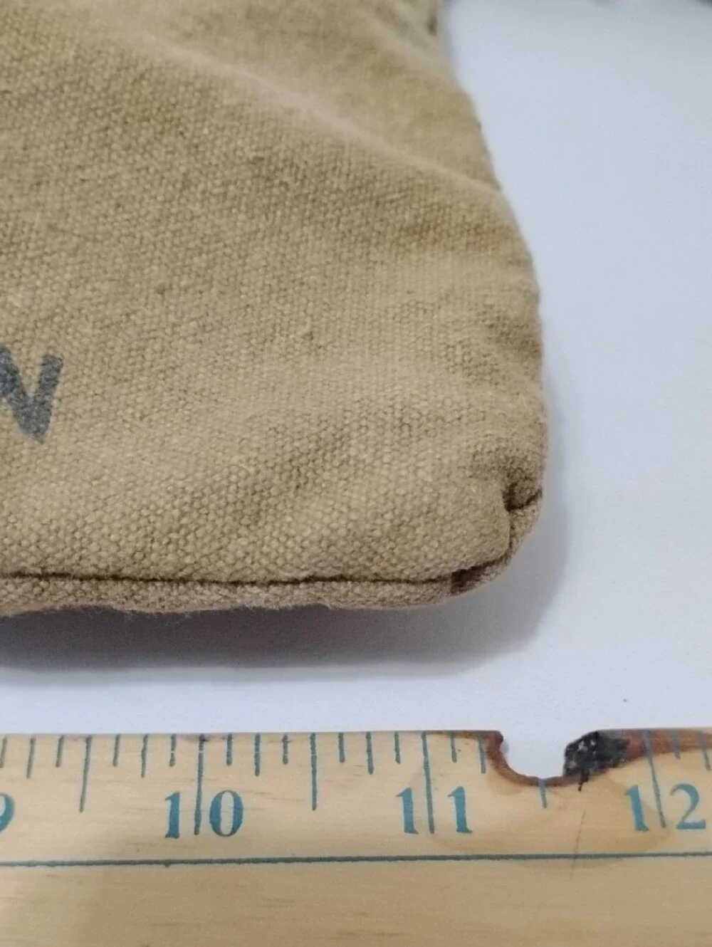Sel de Mer Brown Canvas & Leather Crossbody Bag